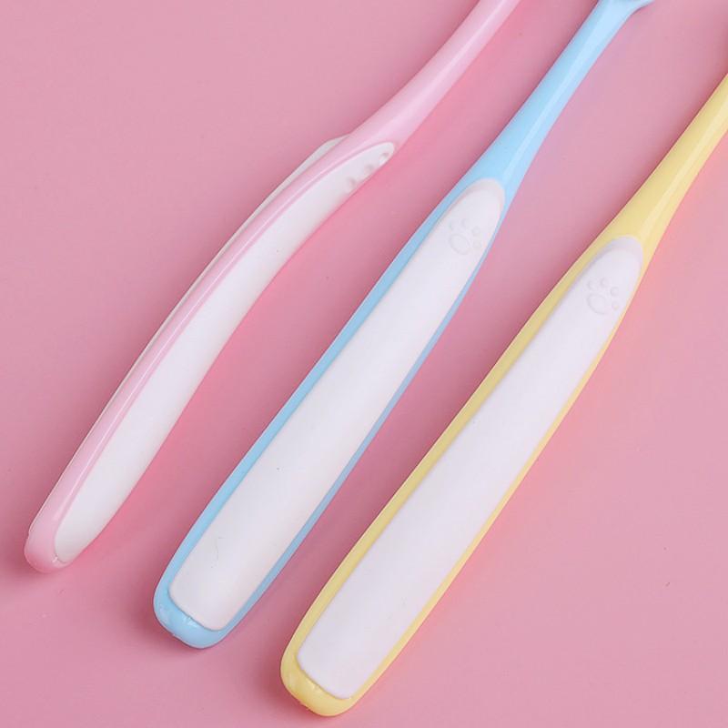 Dog Toothbrush Dog Teeth Cleaning Dense Hair Pet Toothbrush Small Head Dogs Toothbrushes Comfortable Handle Pet Toothbrushes