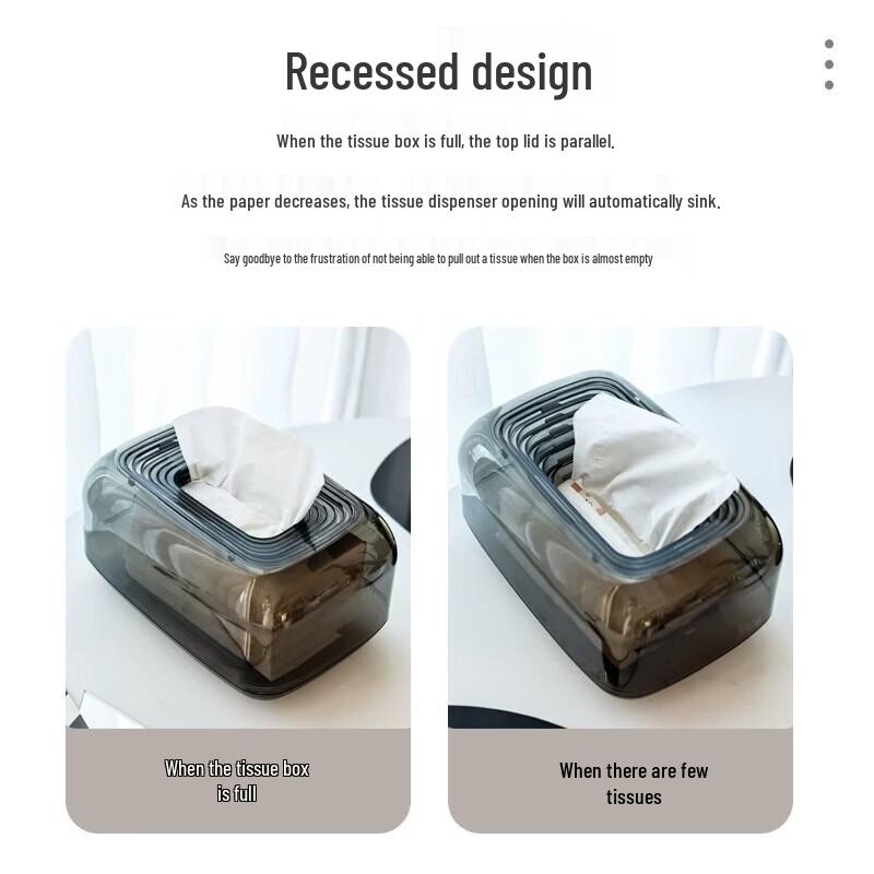 Automatic Sinking Tissue Box