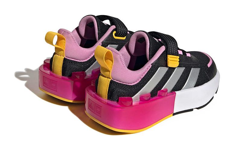 Adidas Tech Rnr Slip Resistant Abrasion Resistant Low top Kids' Training Shoes Black White Red Kids' ID9525