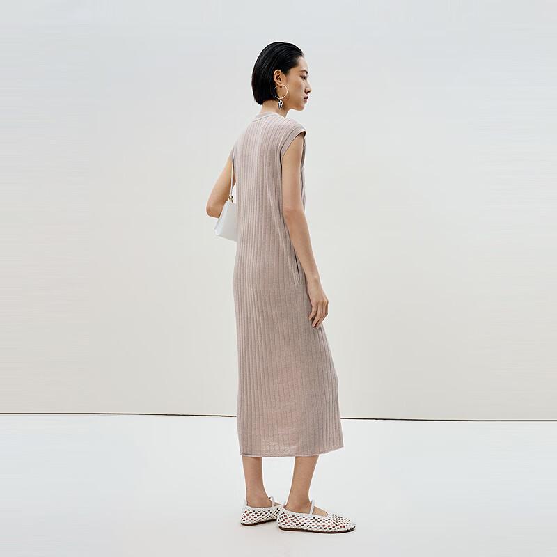 LESS 2025 Summer Sleeveless Long Dress
