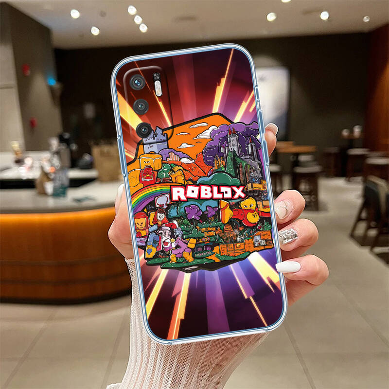 R-Robloxs Phone Case for Motorola G14 G15 G24 G30 G31 G32 G34 G41 G42 G51 G52 G50 G60S G60 G62 G72 G71 G73 G84 G85 G200 E32