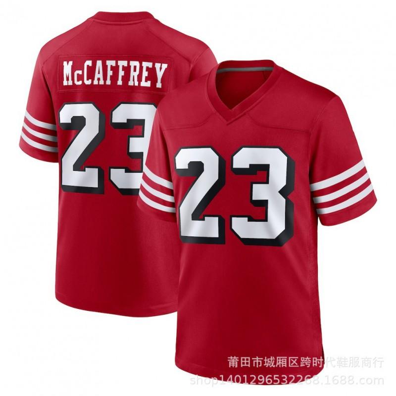 NFL 49ers Football Jersey 13 Purdy 97 Bosa Embroidered Team Sports Fan Apparel