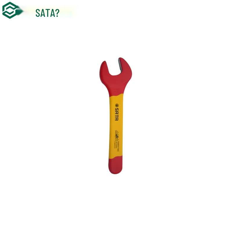 SATA VDE Insulated Open-End Wrench 18mm