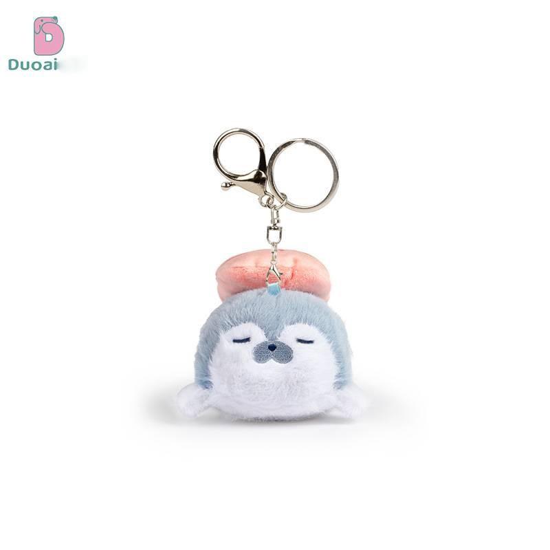 Sushi Soft Otter Plush Toy Keychain For Bag Decor Gift For Enthusiasts Animal