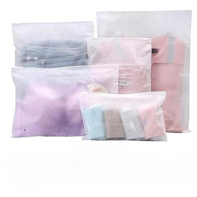 Travel Clothes Bags, 25 Pieces Waterproof Travel Bags, Waterproof, Multifunctional Travel Organizer Bags, Transparent Resealable Travel Bag for