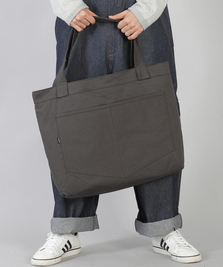 Saintcrew Pentagon Pocket Big Size Eco Bag Pp-108 Charcoal