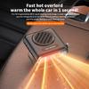 Bilvarmer Dugfjerner Afdugger 12V/24V Forrudefugtfjerner Afisning Varmelegeme Med digitalt display Universelt Auto Tilbehør