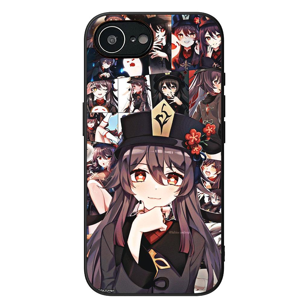 Cover for Samsung Galaxy A05 A06 A14 A50 A51 A52 A12 A13 A17 A70 A07 A25 A26 A56 A23 M53 Case Genshins Impacts Hu Tao HuTao