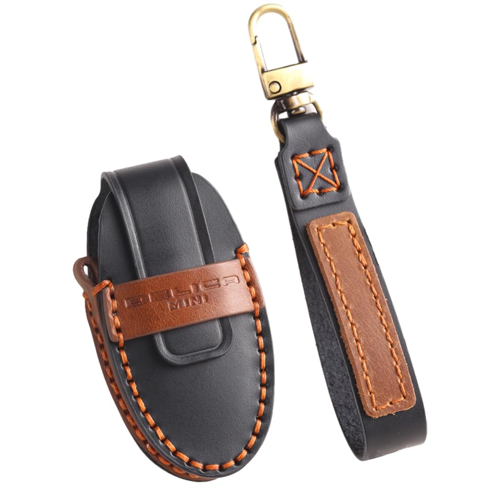 

[KOKATO] Чехол для смарт-ключа из натуральной кожи Mitsubishi Delica Mini B34A B35A B37A B38A Ключ Special size чёрный