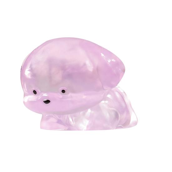 Stress Relief Toy with Bubble Injector Decompression Dog Cat Squeeze Toy Soft Stress Ball Relaxation Fidget Sensory Toy A