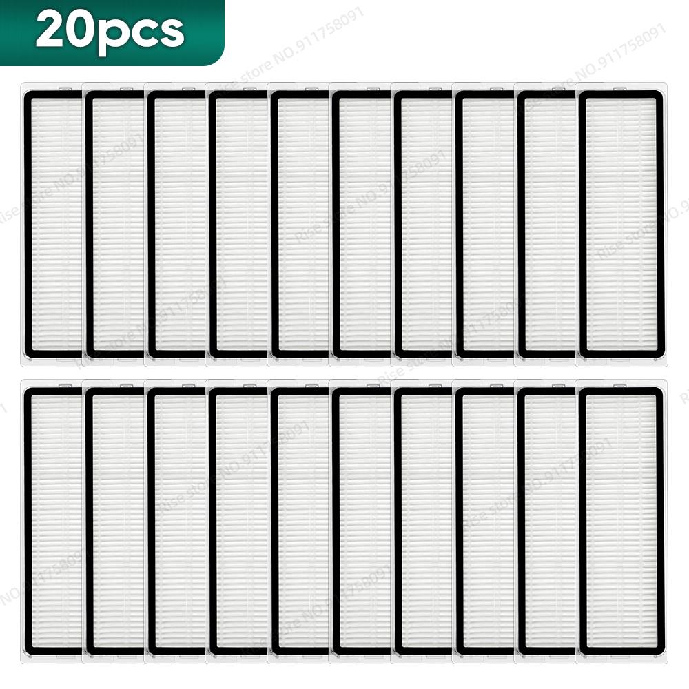 Compatible pour Aspirateur Robot Xiaomi S40C / E101 Accessoires Brosse Principale Filtre Hepa Chiffon de Nettoyage Pièces de Rechange