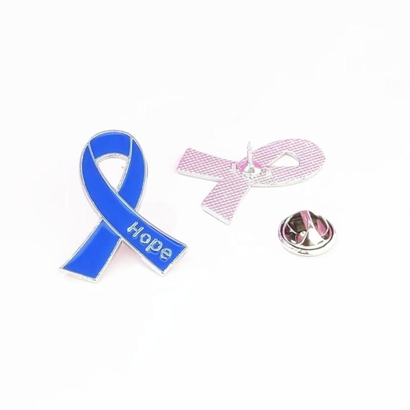 Stylish Hope Letter Ribbon Brooch Versatile Ribbon Pin Gift for Everyday Wear and Gift Giving In Sturdy Alloy Design