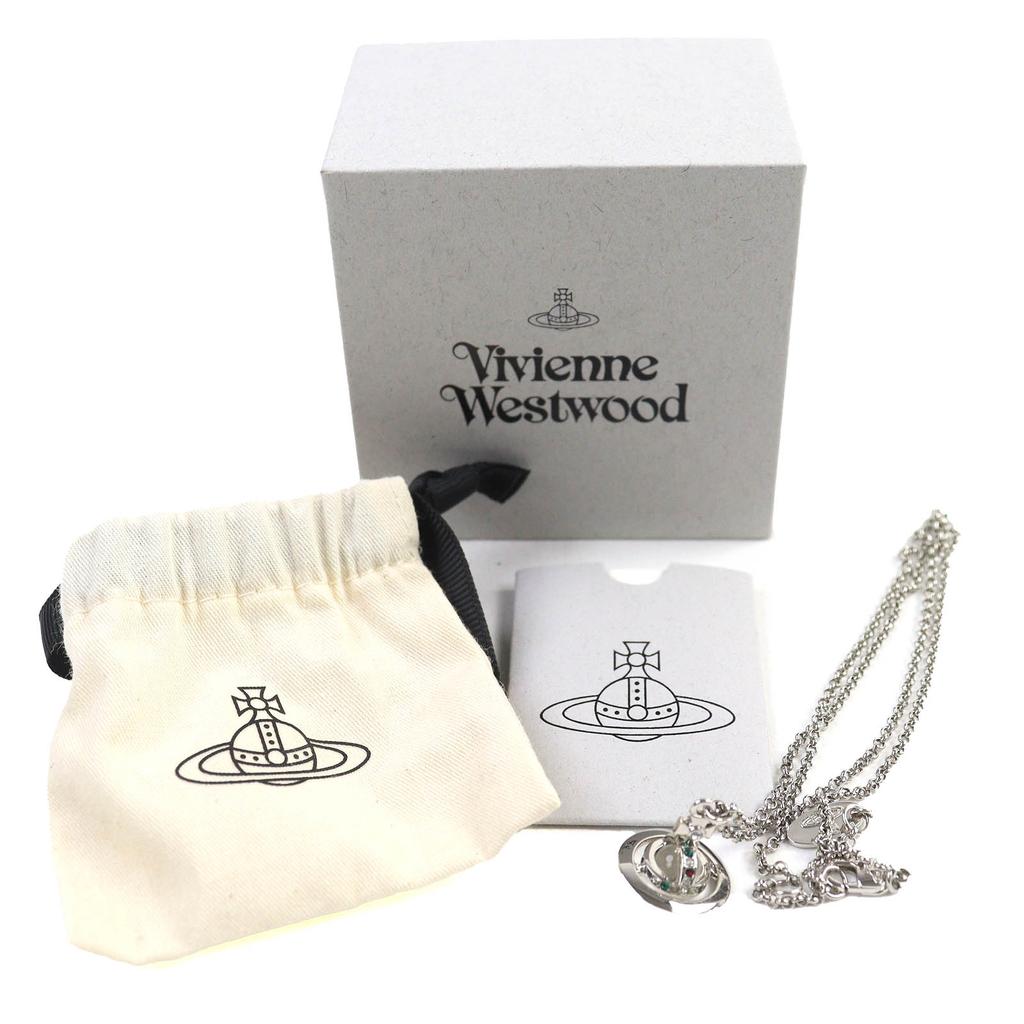 VIVIENNE WESTWOOD Necklace PETITE ORB PENDANT Petit Orb Pendant Silver Women Used