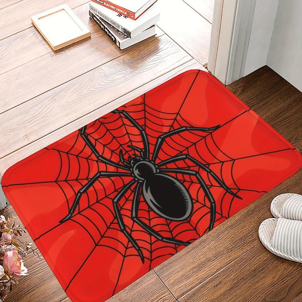 Halloween Terrifying Dinosaur Door Mat Halloween Pumpkin Welcome Mat Bathroom Anti Slip Mat Halloween Home Decoration