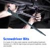 10 Pcs 100mm 1 4  Hex Shank T8 Magnetic Security Star Head Screwdriver Bits Kit