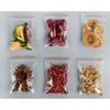 80 Microns 500-100PCS/bag, High Transparent PE Zipper Bag Reusable Plastic Self Sealing Bag Sugar Candy Dry Gift Storage Bag