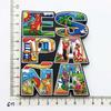 Spain Fridge Magnets Travelling Souvenirs Home Decor Barcelona Travelling Fridge Magnets Wedding Gifts Message Board Stickers