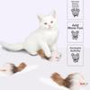 5pcs Synthetic Fiber Plush Plushie Mouse Toy Simulated Rat Interactive Cat Toy  Exercise Activity
