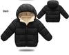 Kinder Fleece-gefütterte Baumwolljacke - Jungen und Mädchen Daunenjacke, Dicke Oberbekleidung
