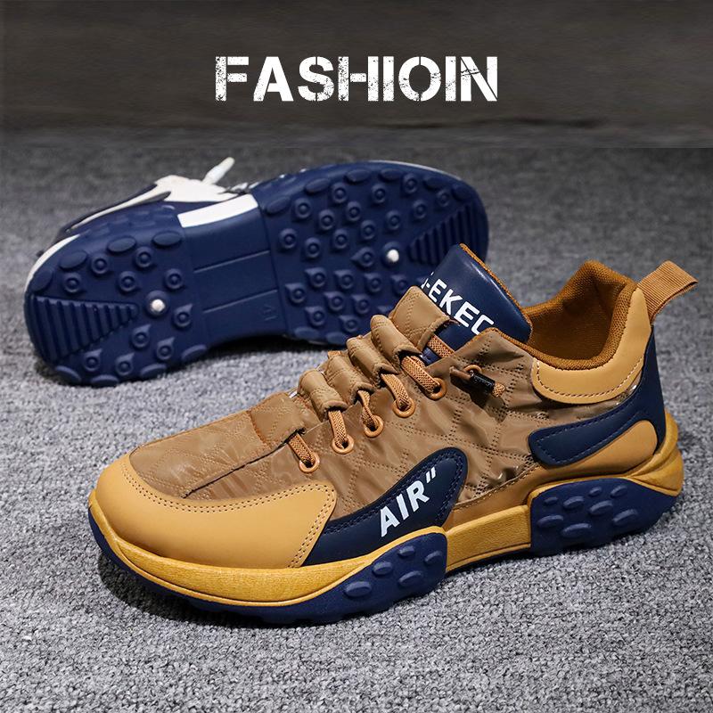 Men's Shoes Spring 2024 New Outdoor Spring and Autumn Sports Shoes Men's Retro Casual Shoes Tooling Style Shoes