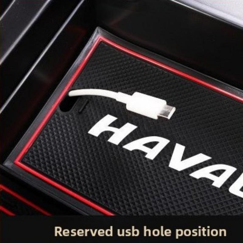 Car Center Console Organizer Case Interior Styling Accessories Armrest Hidden Holder Storage Box For Haval Jolion 2021 2022 2023