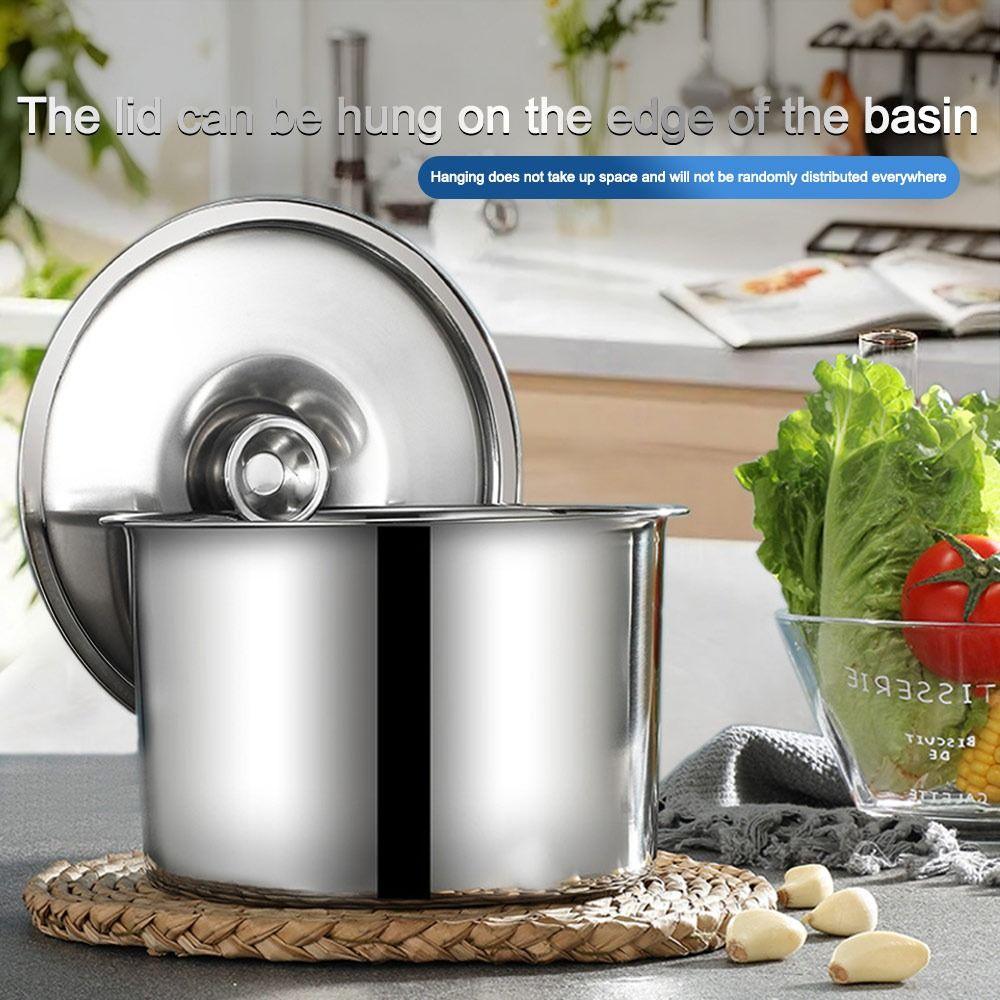 12-24cm Cookware Lid Reusable Flavoring Bucket Cover New Frying Pan Metal Lid