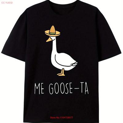 Stylish Duck Print T Shirt MenS Casual Comfy Crew Neck Trendy Short Vintage Washed Unisex Homme Top For Everyday Wear Fashion