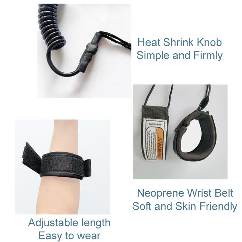 Surfing Safety Hand Rope TPU Outdoors Surfing Sports Accessories Water Ski Towing Rope Summer Water Sports Equipment TMZ