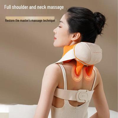 HEZHENG Neck and Shoulder Kneading Massager CN Plug (adapter Included)