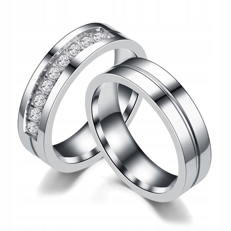 Gold Wedding Ring 316L Steel Size 28