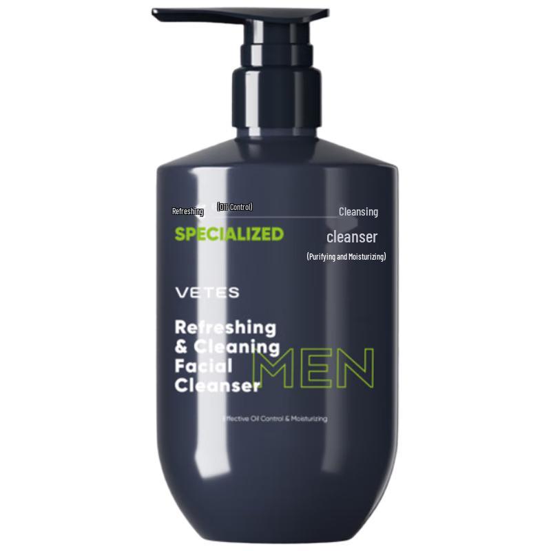 

Vetace Men s Refreshing & Purifying Amino Acid Facial Cleanser