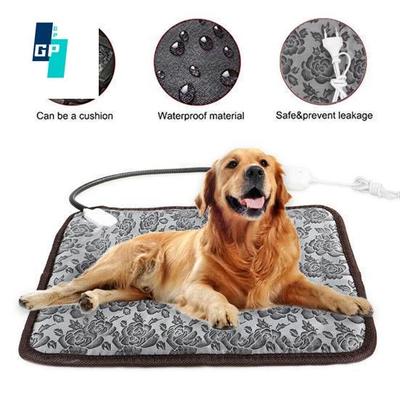 220V Pet Electric Blanket, Bite-resistant Wire, Waterproof, Moisture-proof, Adjustable Temperature, Power-saving, Keep Warm, EU Plug