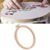 2pcs 6 Inch Cross Stitch Hoop Beech Wood Embroidery Frame Wooden Embroidery Hoop  For Art Craft