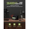 YESPER MONSTER START N1, démarreur d'urgence pour voiture, 12 V/24 V, 2 500 A, batterie externe de 36 400 mAh