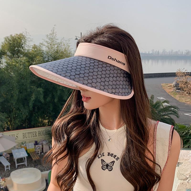 Summer outdoor sun hat children large brim with fan rechargeable empty top hat versatile fashion sun hat