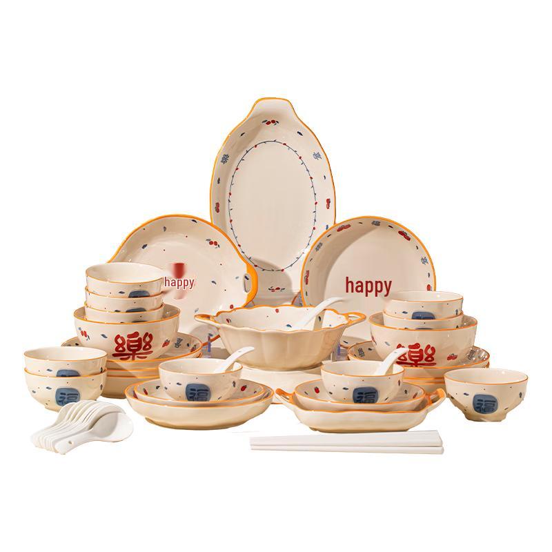 Mornenjoy European Ceramic Dinnerware Set