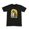Maglietta The Big Lebowski Taglia Piccola Nera Promo Film Dude Stile Anni '90 Cinema Film Merch T-Shirt Unisex