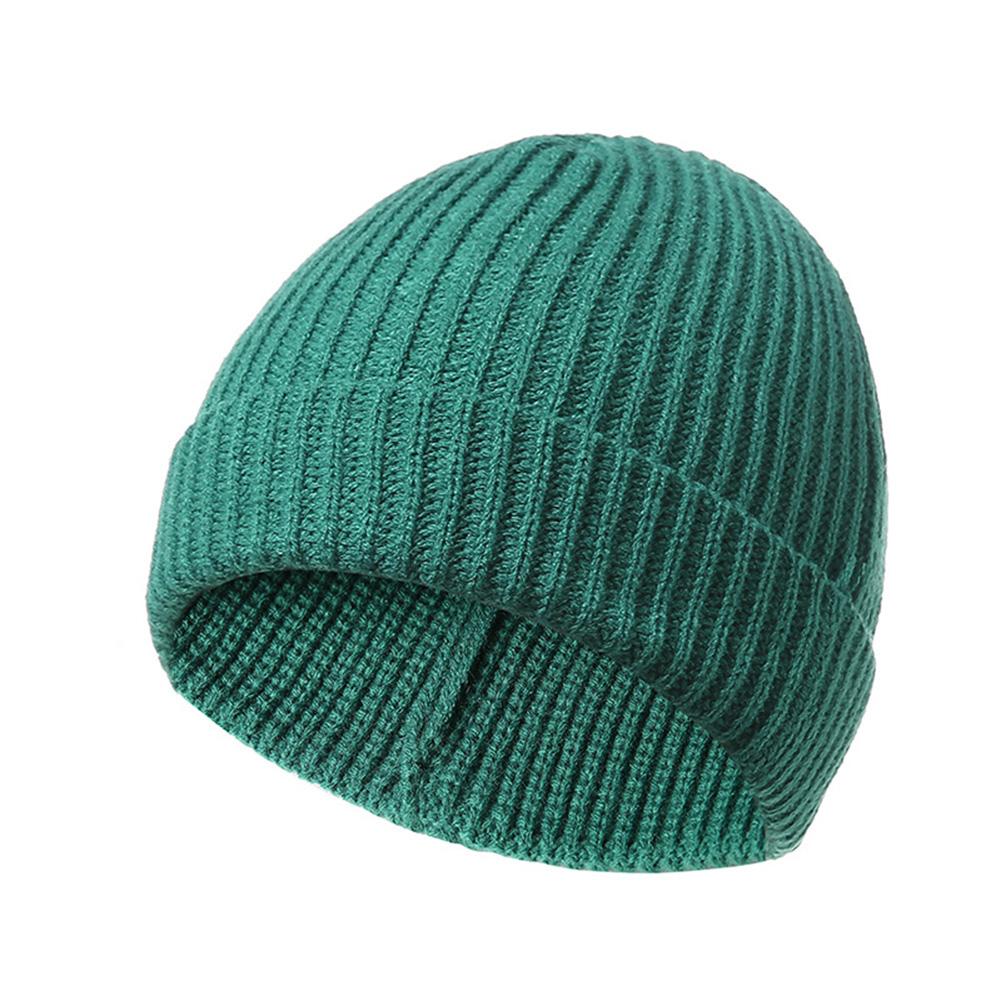 Outdoor Unisex Warm Cap Delicate Stripe Knitting Windproof Sports Knit Hats