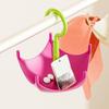 2Pcs 5 Claw Umbrella Rotation Coat Hanger Punch Free Bag Hooks Belt Organizer  Living Room