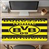 Custom Name Borussia Dortmund Theme Mouse Pad Non Slip Rubber Base Multifunctional Office Home Decor Perfect For Workspace Personalization