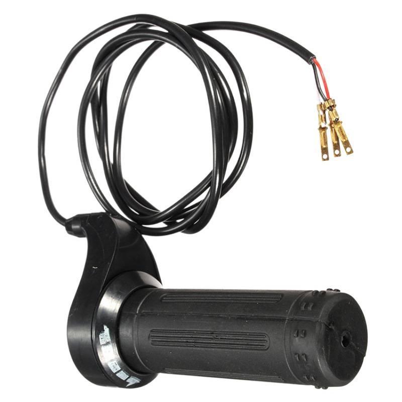 Elektrisches Fahrrad Drehgriff Hall-Sensor Universeller Gasgriff für 24V 36V 48V E-Bike Roller Ersatzteile