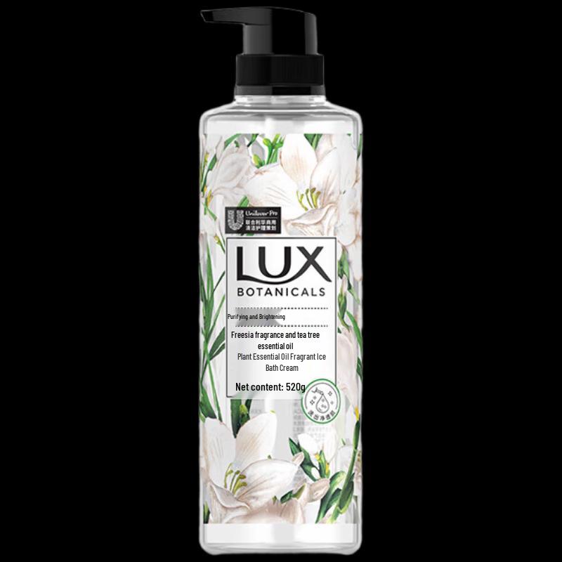 

LUX Plant Essential Oil Freesia Scent Shower Gel Twin Pack