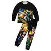 Cross-Border Movie Comic Print Pajama Set for Medium & Large Kids