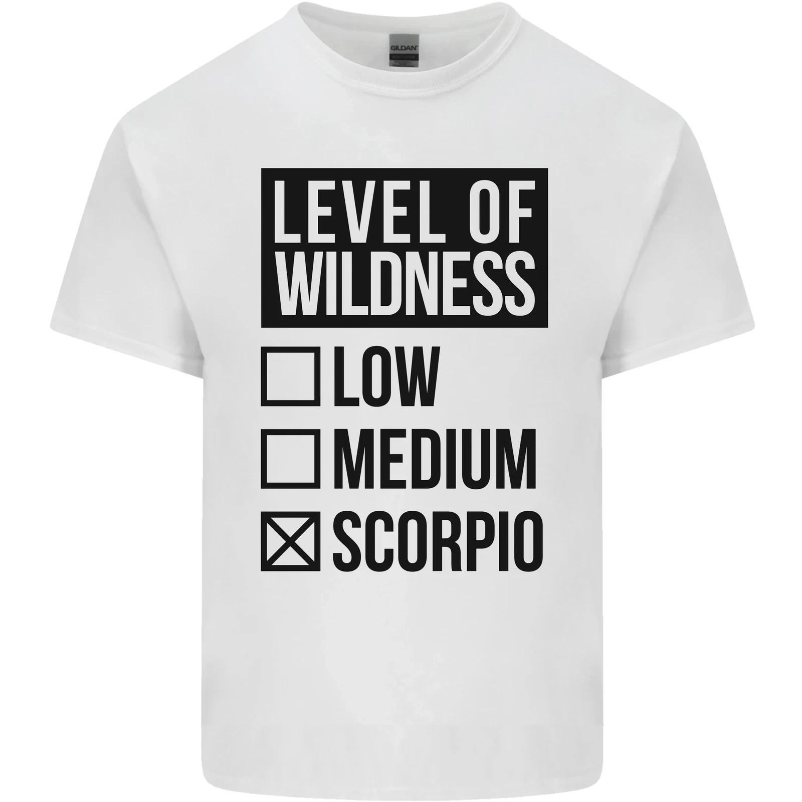 Levels of Wildness Scorpio Kids T-Shirt Childrens L