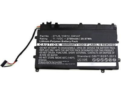 Coreparts Laptop-Akku für Dell, Mbxde-Ba0106