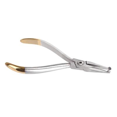 Dental How's Zange mit geradem Kopf, Edelstahl, Zahnarztzange, kieferorthopädische Werkzeuge