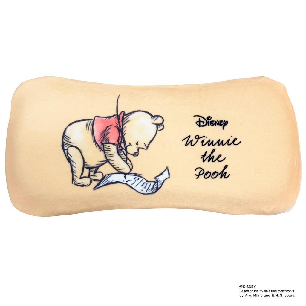 MORIPiLO Morishita Memory Foam Pillow Winnie the Pooh 15x30cm Waist Rest Back Support Stuffed Toy Cushion Disney Character Goods Orange 4621180