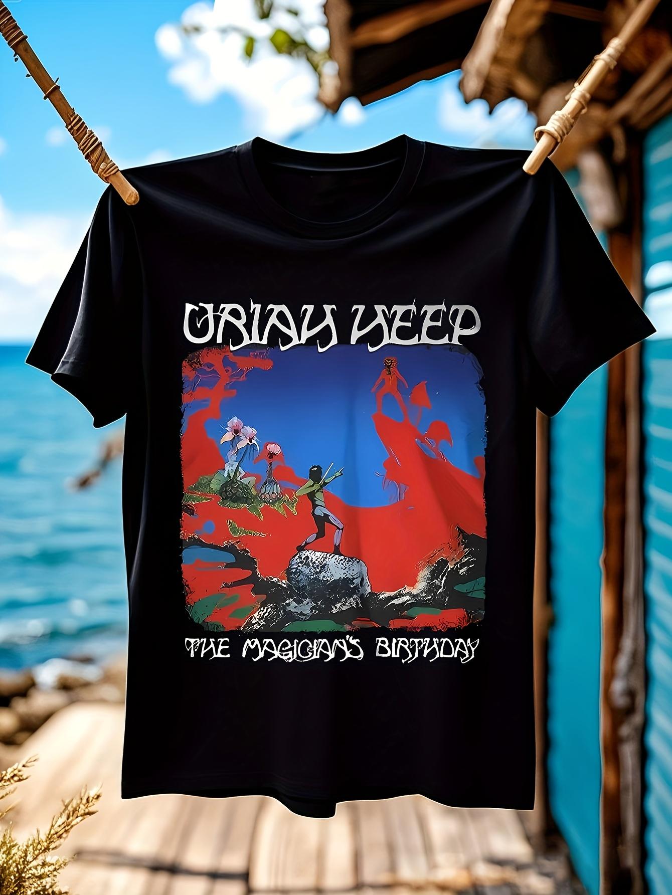 Uriah Heep The MagicianS Birthday Black Tshirt S