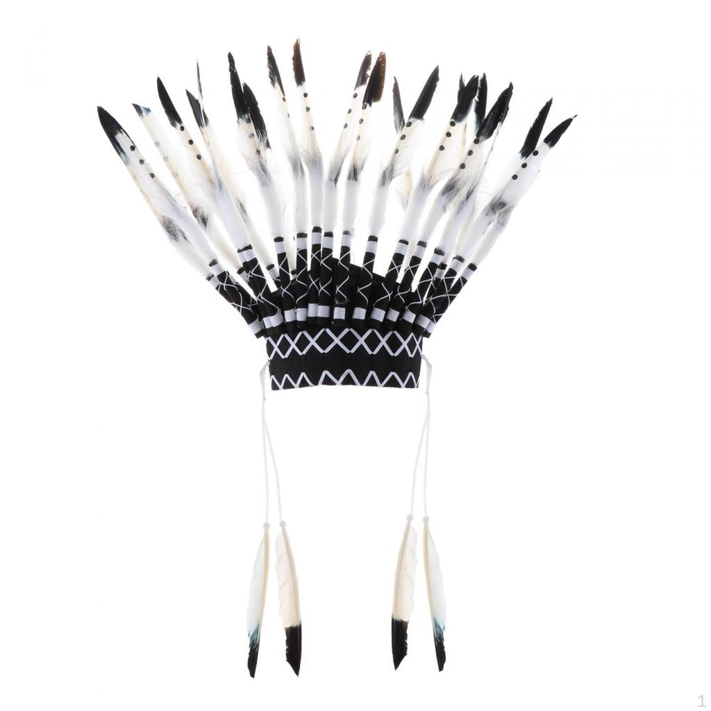 Amerikanischer Häuptling Indianerhut Foto-Requisiten Kopfbedeckung für Performance-Show