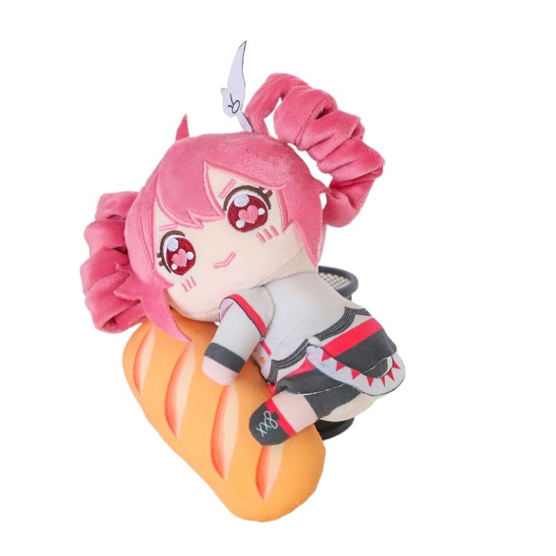 

Baguette Kasane Teto Plush Toy 20cm Soft Stuffed Plushies Bread Teto Plush Dolls Cute Birthday Christmas Gift Fans Collection 20cm